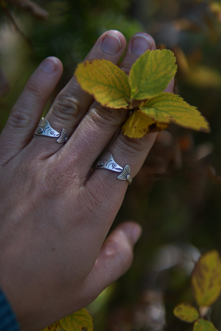 Salmon Wrap Ring - Adjustable!