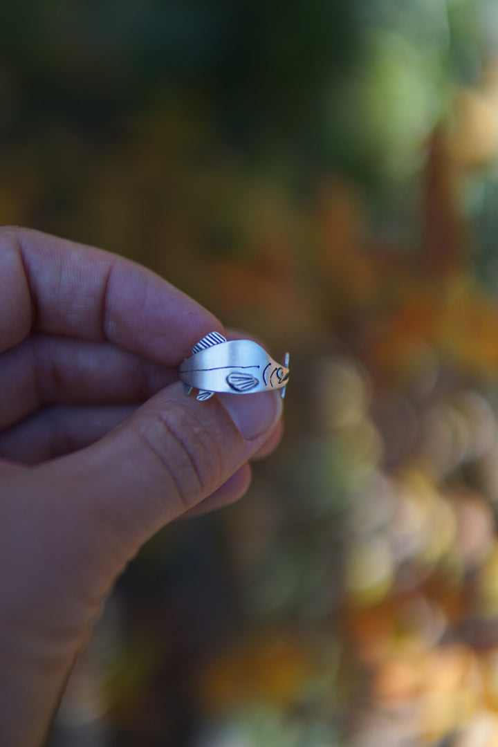 Salmon Wrap Ring - Adjustable!