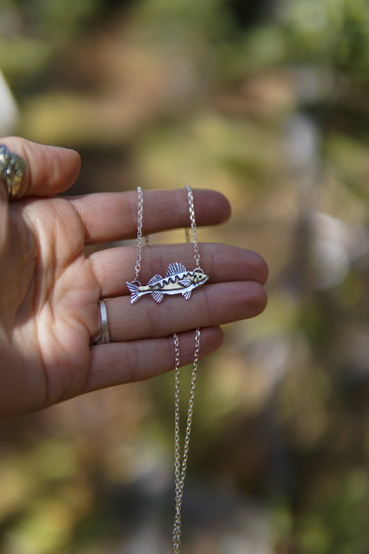 Walleye Necklace