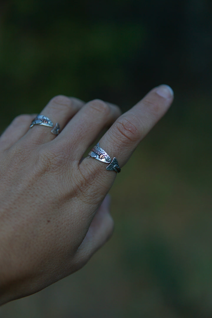 Rainbow Trout Ring - Adjustable