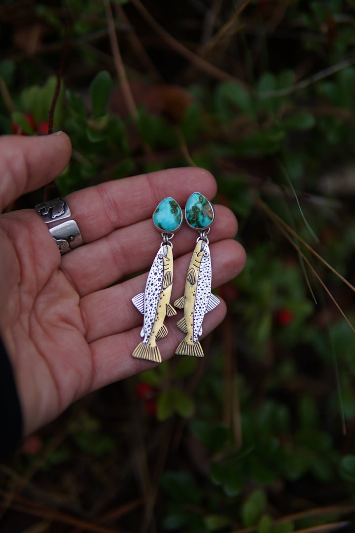 Brown Trout Studs - Large