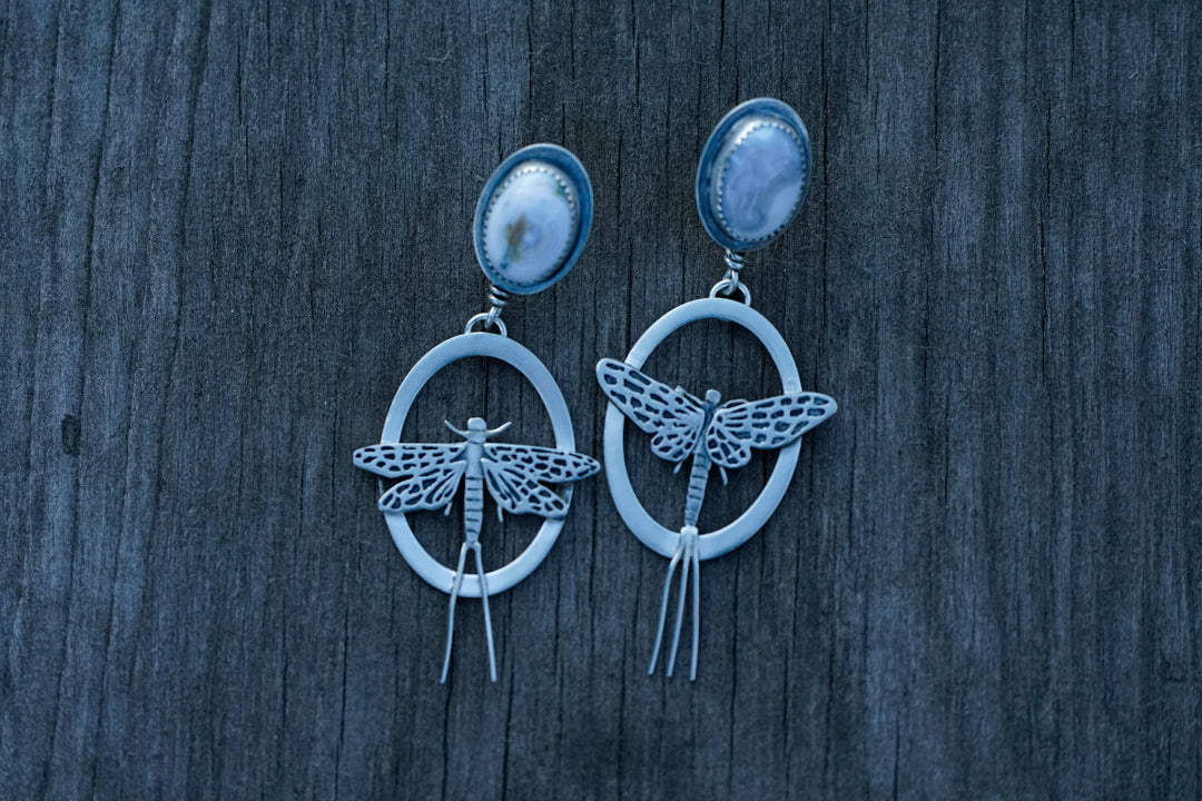 Trout Snack Earrings