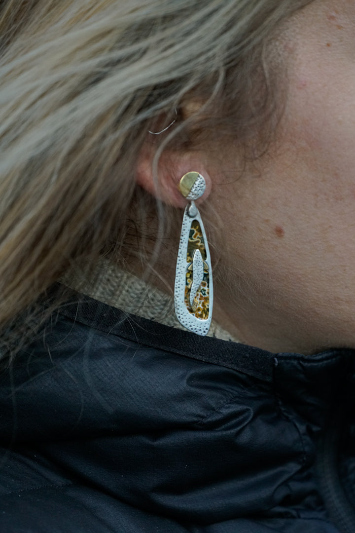 Upstream Trout 5 in 1 Earrings