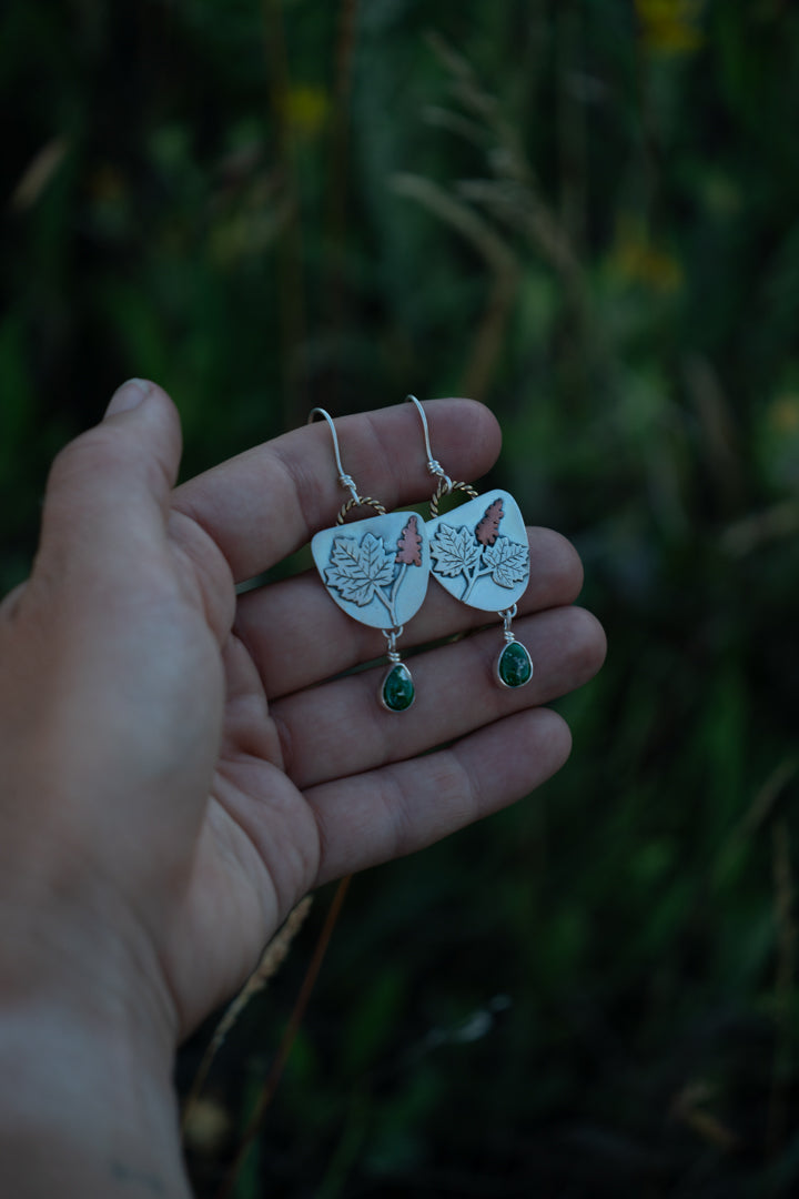 Devils Club Earrings