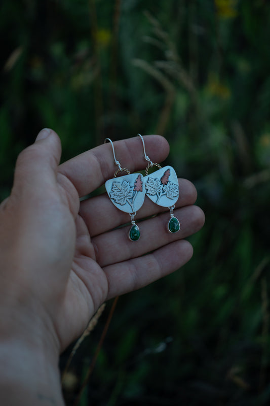 Devils Club Earrings