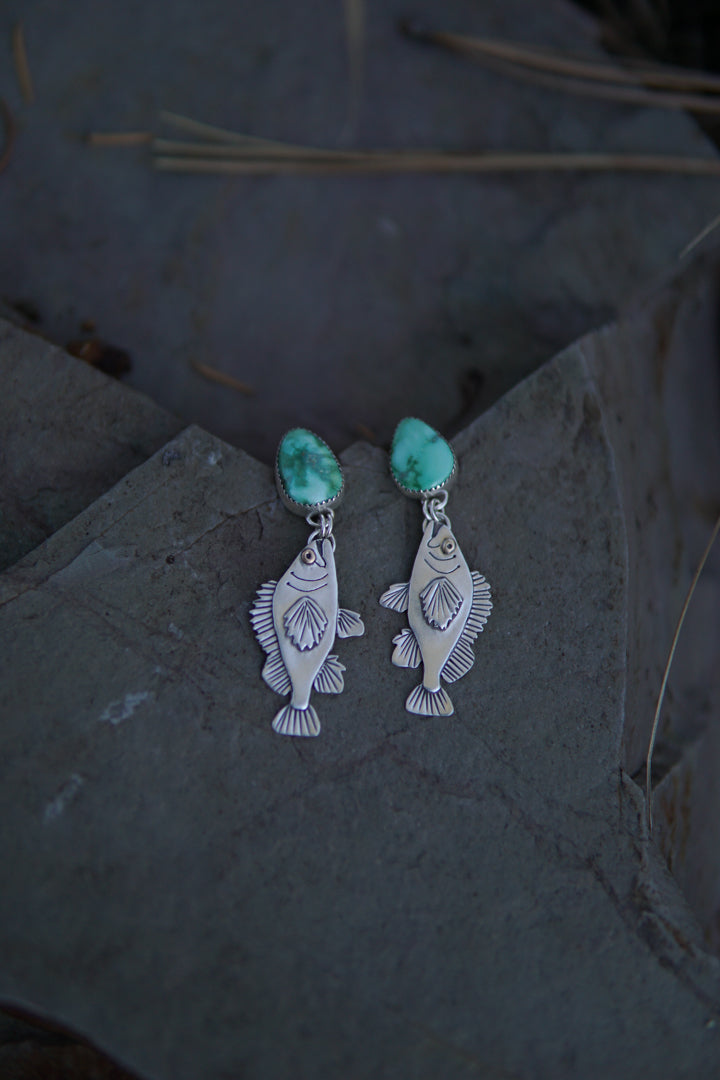 Rockfish Earrings - Medium