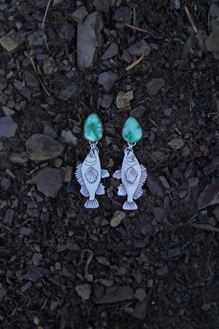 Rockfish Earrings - Medium