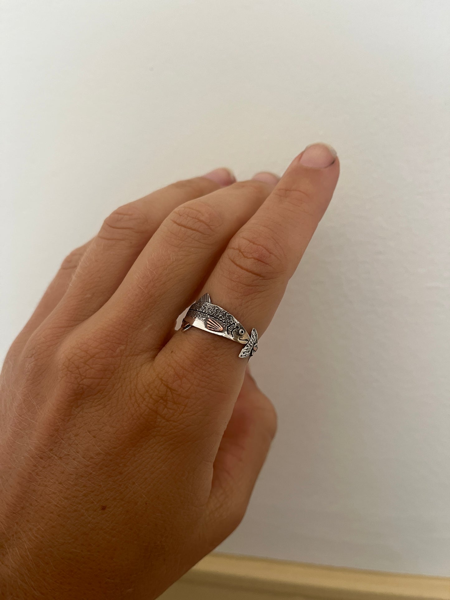 Custom Double Fish Ring - Made to Order!