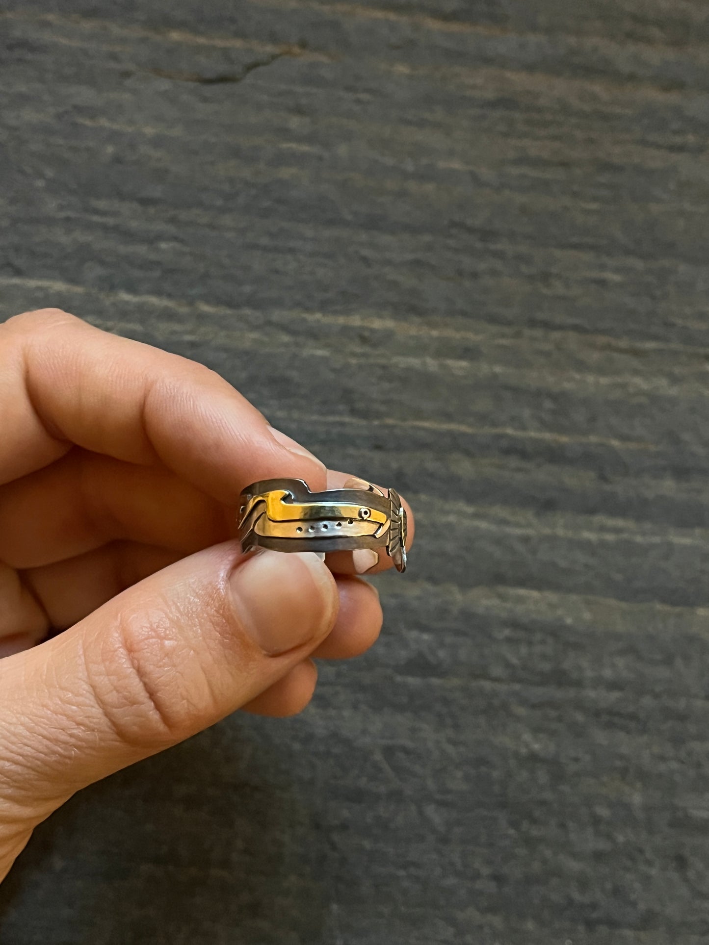 Custom Double Fish Ring - Made to Order!