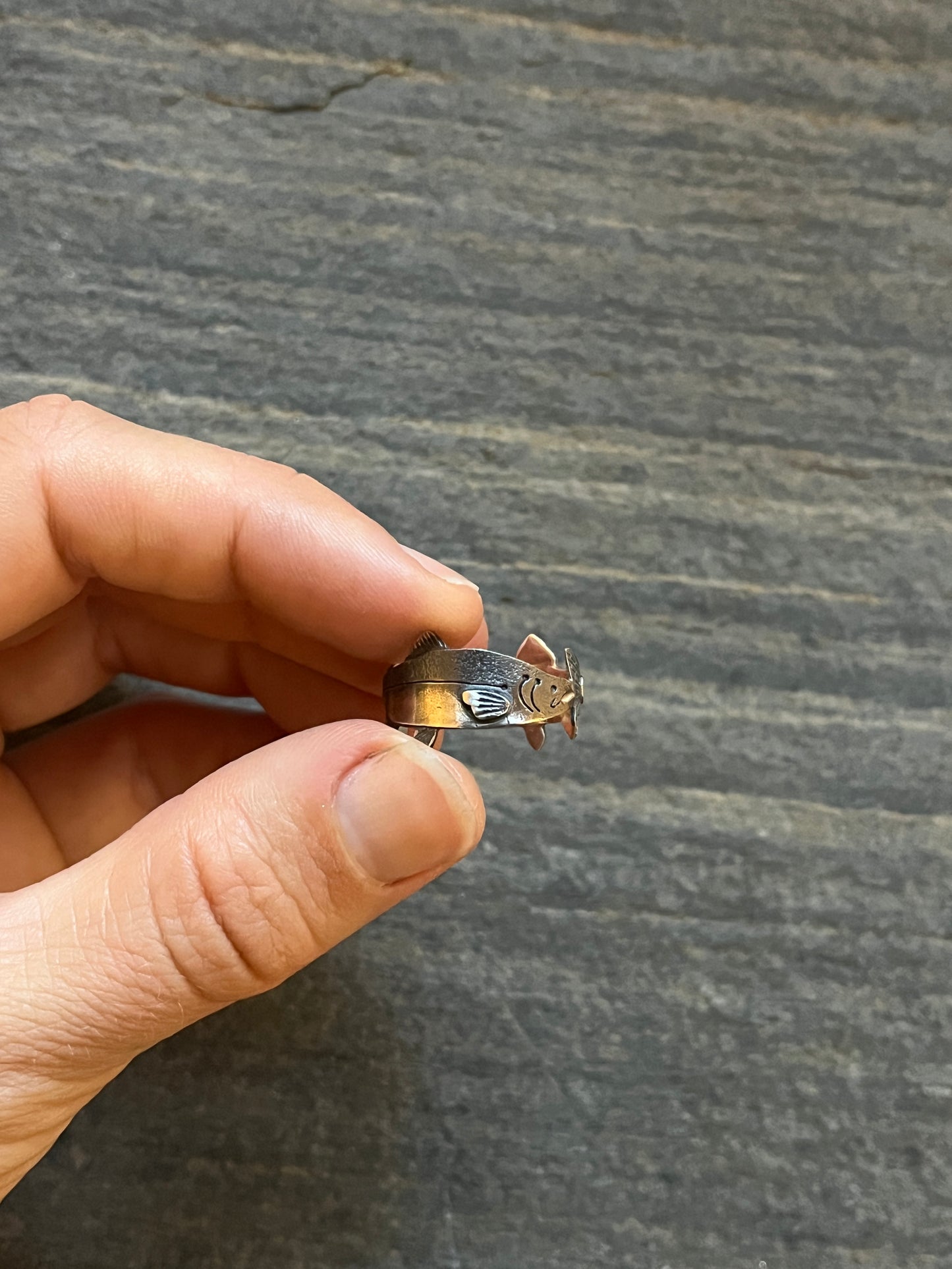 Custom Double Fish Ring - Made to Order!