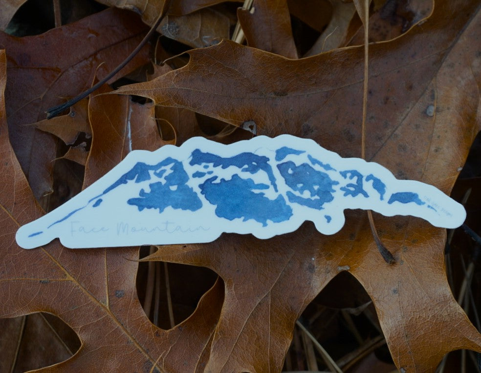 Sticker - Face Mountain