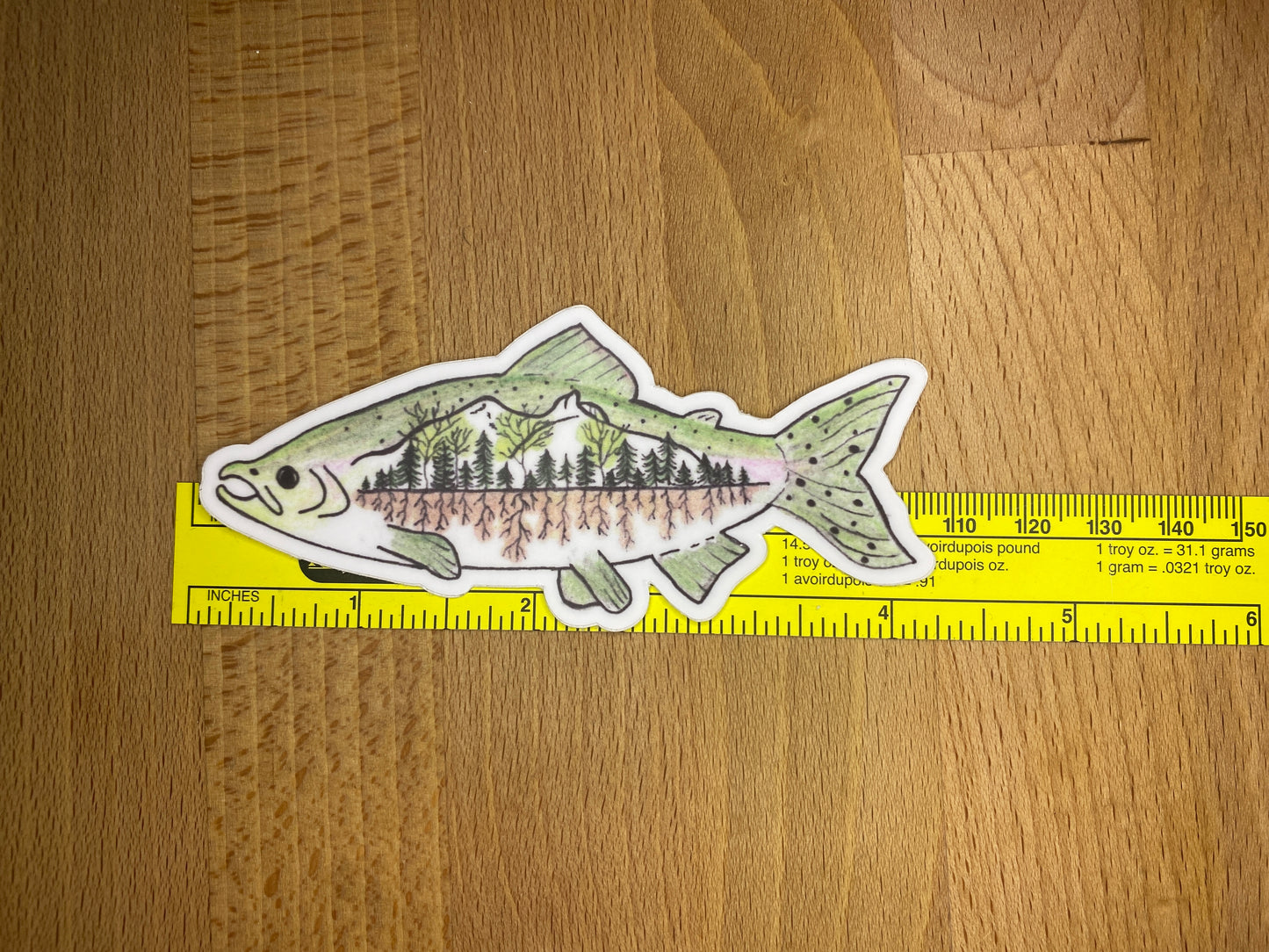 Sticker - Salmon Forest