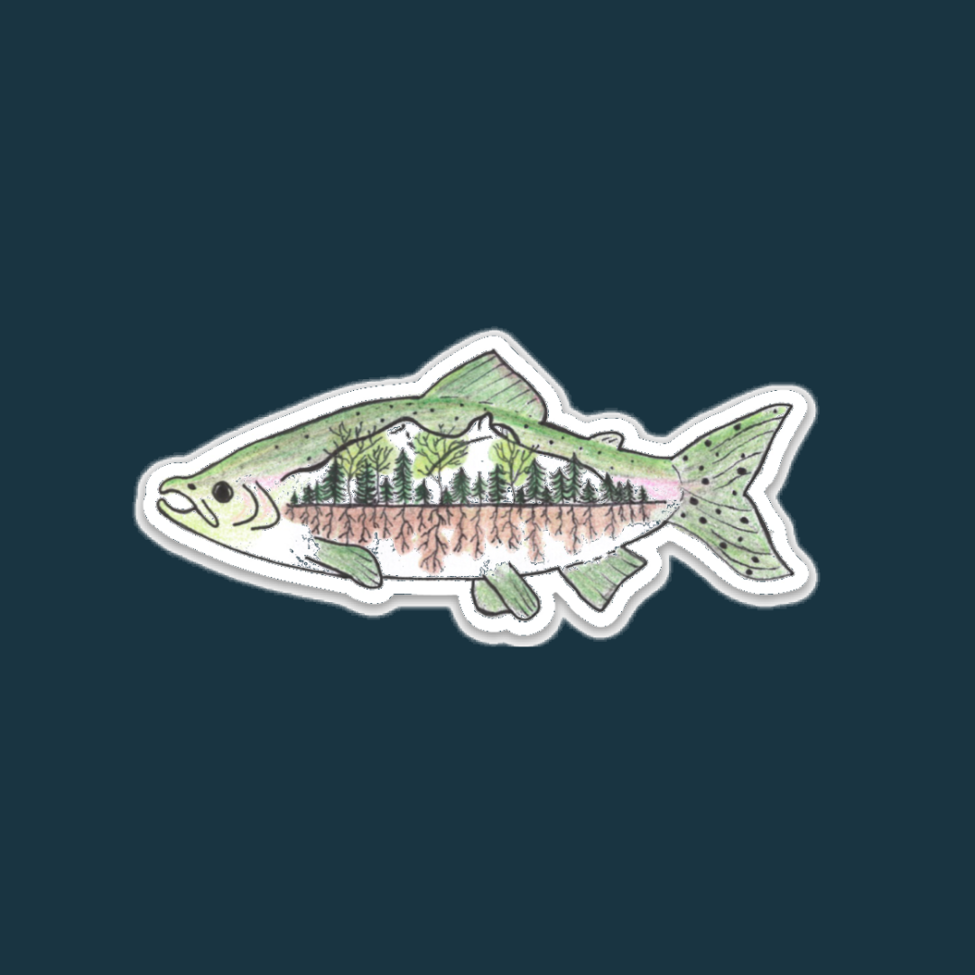 Sticker - Salmon Forest