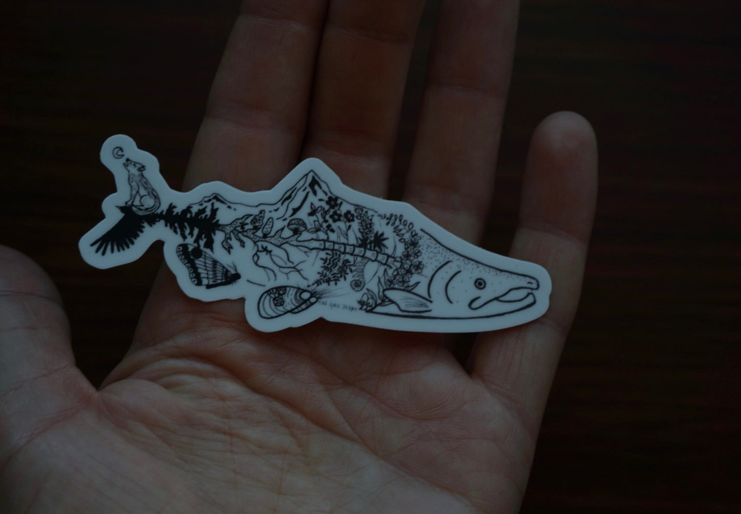 Sticker - Keystone Salmon